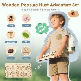 ibwaae Bug Catcher Kit learning cards used for recording discoveries in nature.