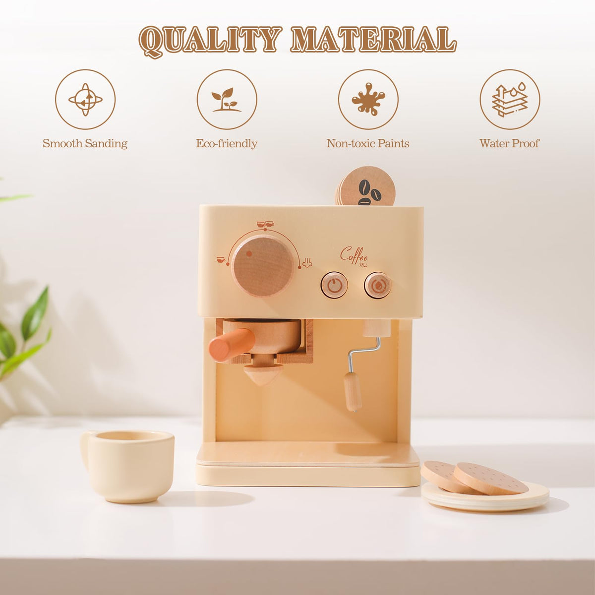 ibwaae coffee bean grinder detail enhancing pretend kitchen realism