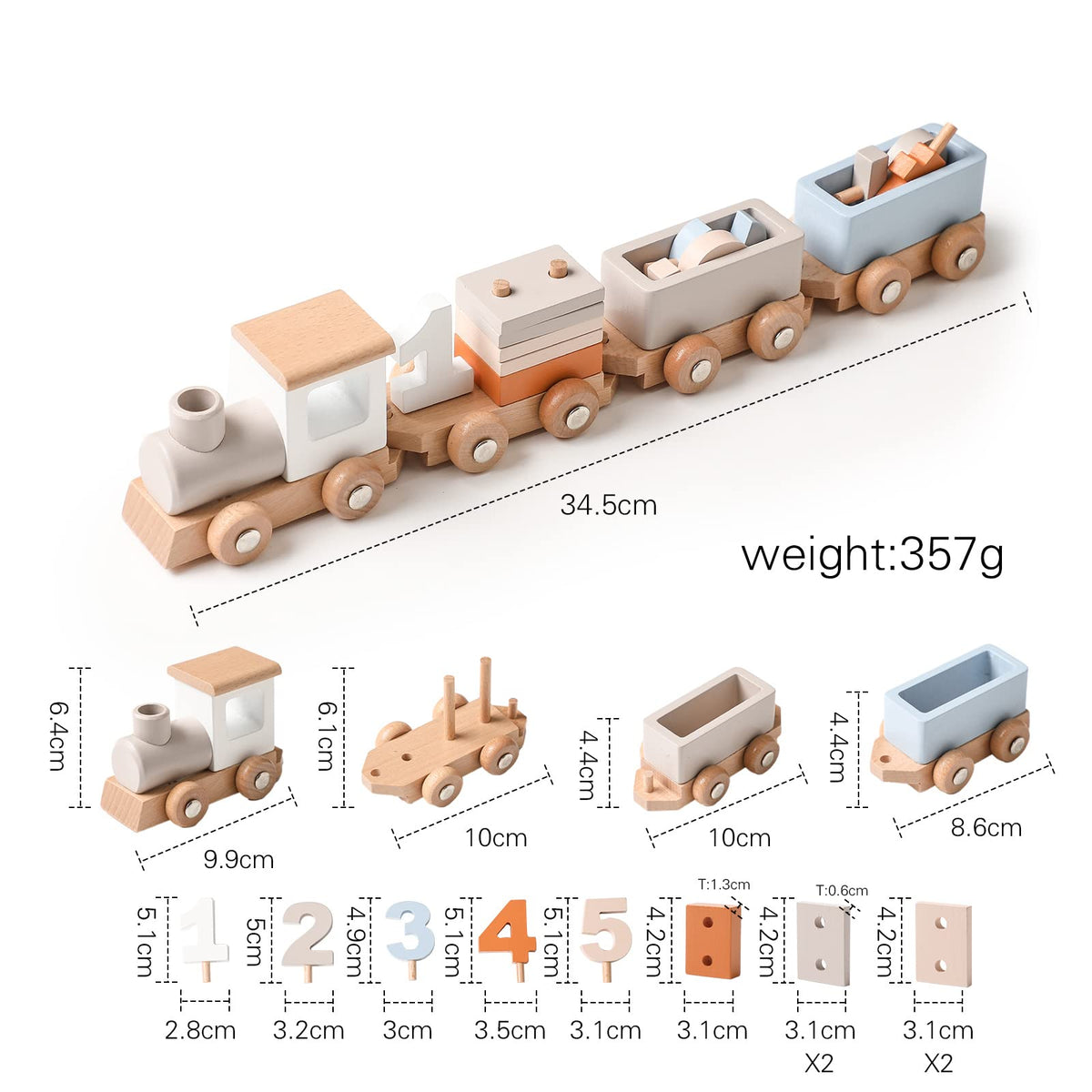 Ideas for ibwaae wooden train set play sessions with toddlers.
