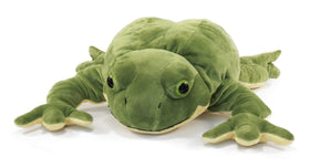 Ice King Bear frog plush, hand-wash care helps maintain softness.