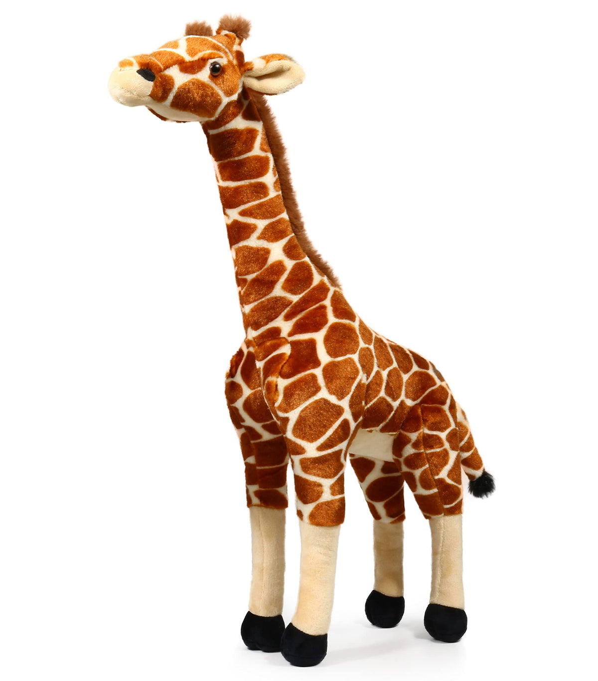 Ice King Bear giraffe plush stands tall at 18 inches for play