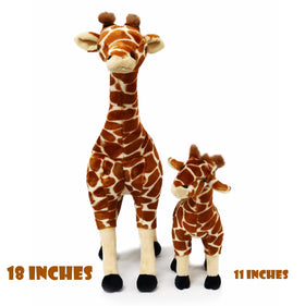 Ice King Bear giraffe baby plush, small cuddle friend for little hands.