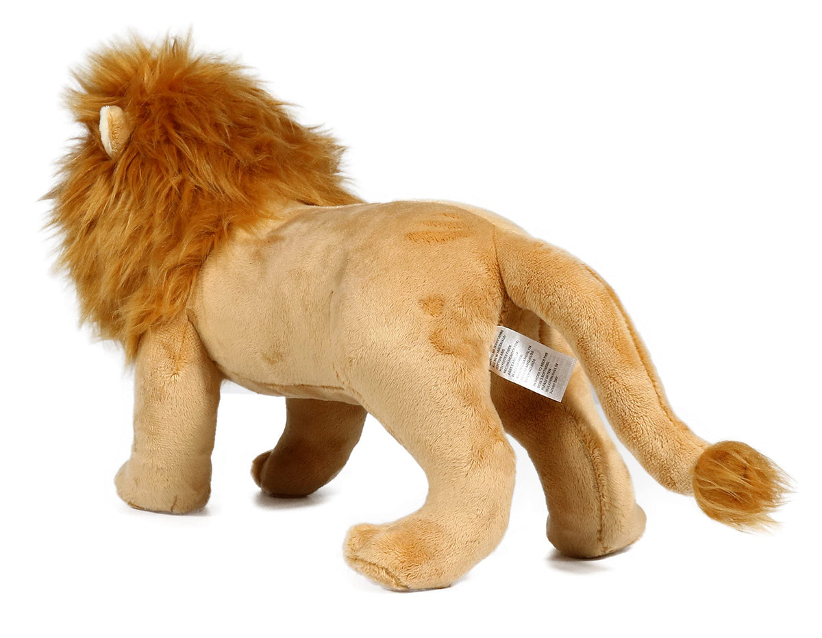 Ice King Bear Lion detailed stitching showcases quality craftsmanship and durable plush construction.