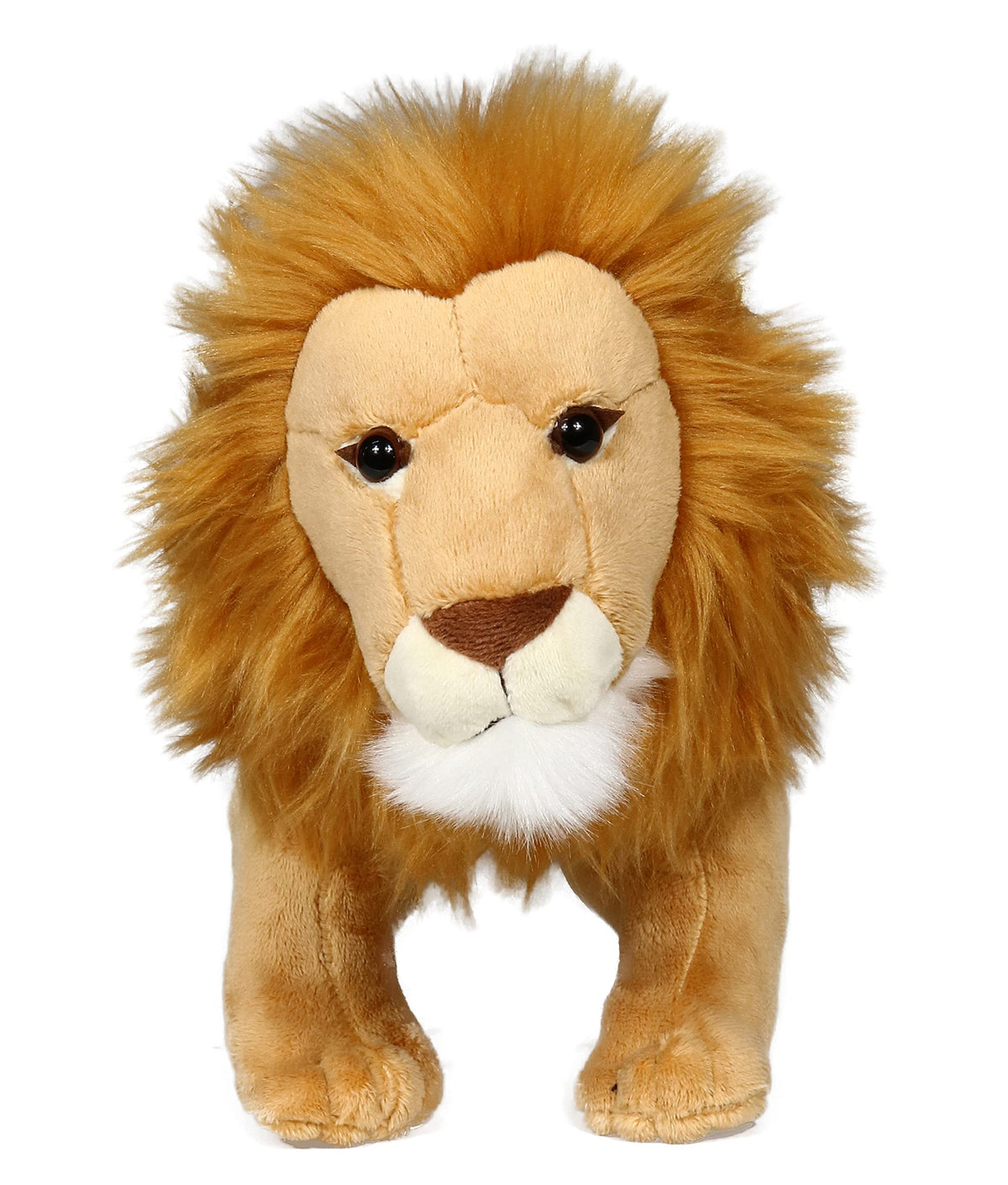 Ice King Bear Lion plush toy face detail highlights expressive eyes for comforting companions.