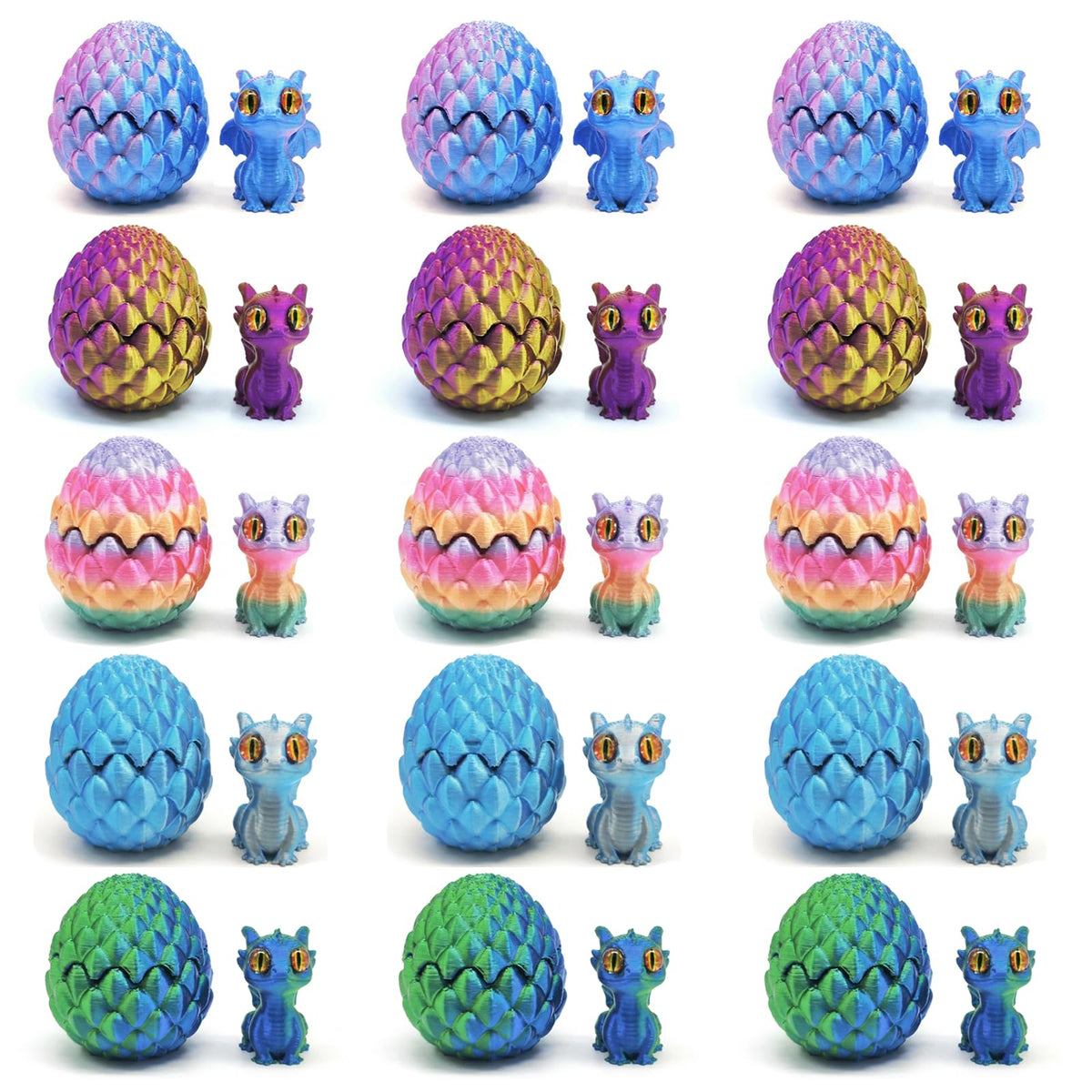 Iceacrin mini dragon egg texture close-up for tactile play and sensory exploration