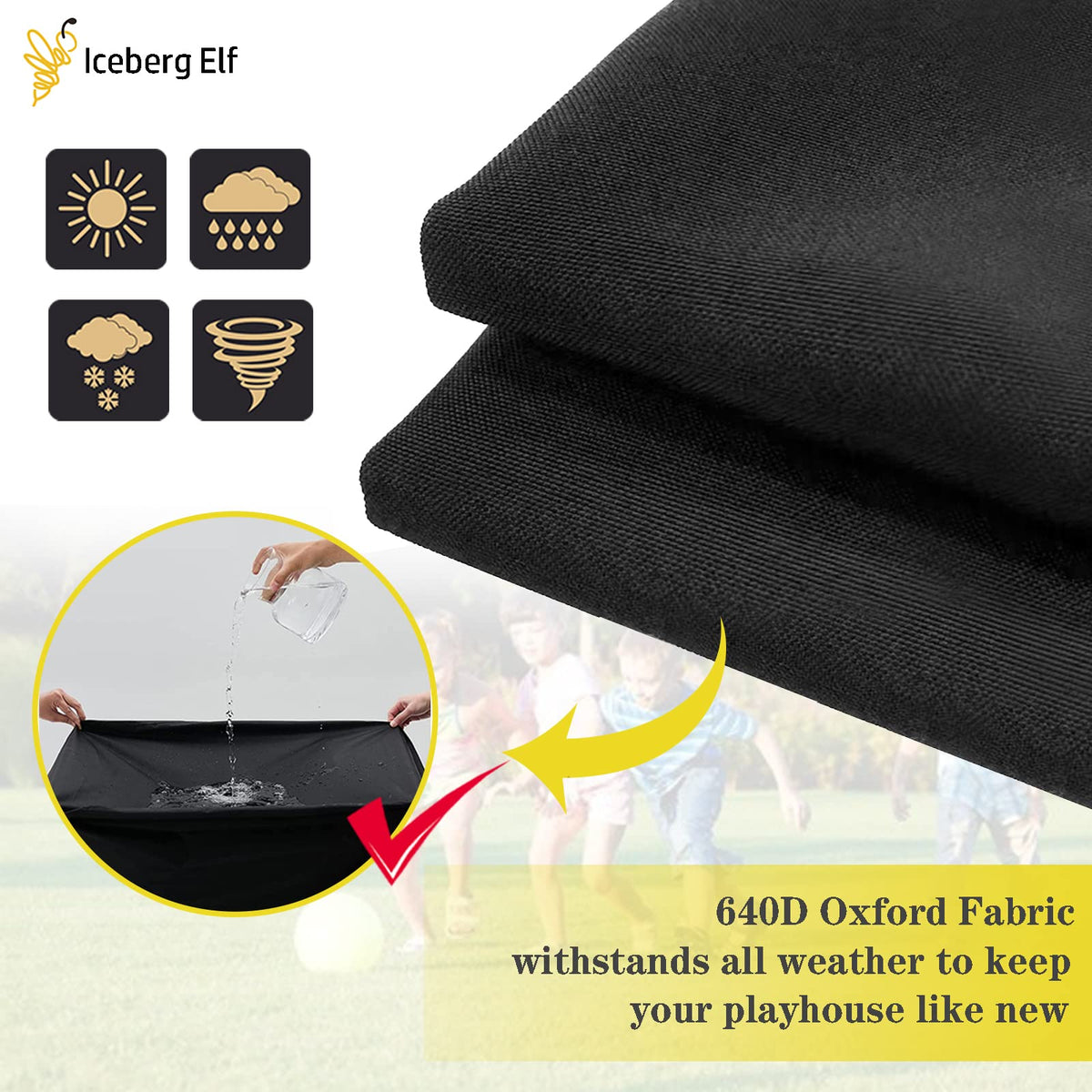 Iceberg Elf double-stitched cover offers durable protection season after season