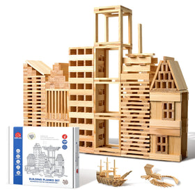 ICEKO KN wood blocks collection for creative stacking and hands on learning