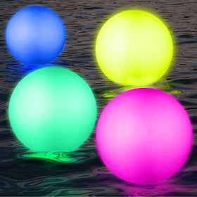 Icnice four-pack set makes party lighting easy and affordable.