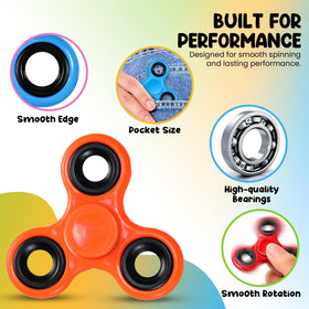 Iconikal car-travel spinners ideal for trips, easing restlessness with steady spins.