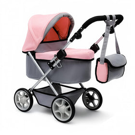 Under-seat storage basket on the iCradle stroller to hold accessories.