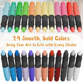 iCrayon quick-drying pastels set dries in 60 90 seconds