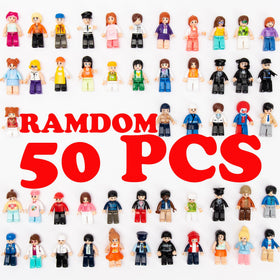 IcyHit random-50 mini-figures included offer varied outfits for creative storytelling.