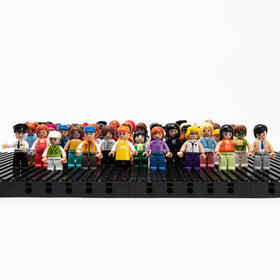 Icyhit safe durable ABS minifigs with smooth edges for safe handling.