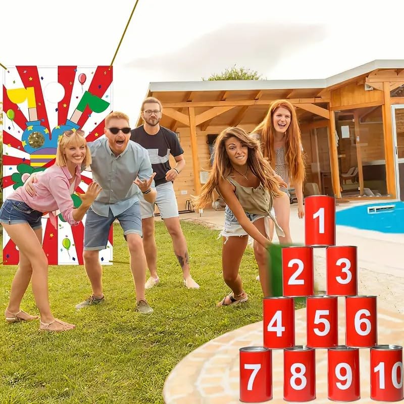 IDANBETONY Family-friendly carnival game set for reunions.