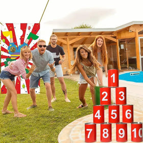 IDANBETONY Family-friendly carnival game set for reunions.