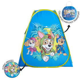 Idea Nuova Paw Patrol tent, 28x28x30 inches, private space for solo play