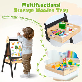 IDEA FAMILY height adjustable easel adapted to child height