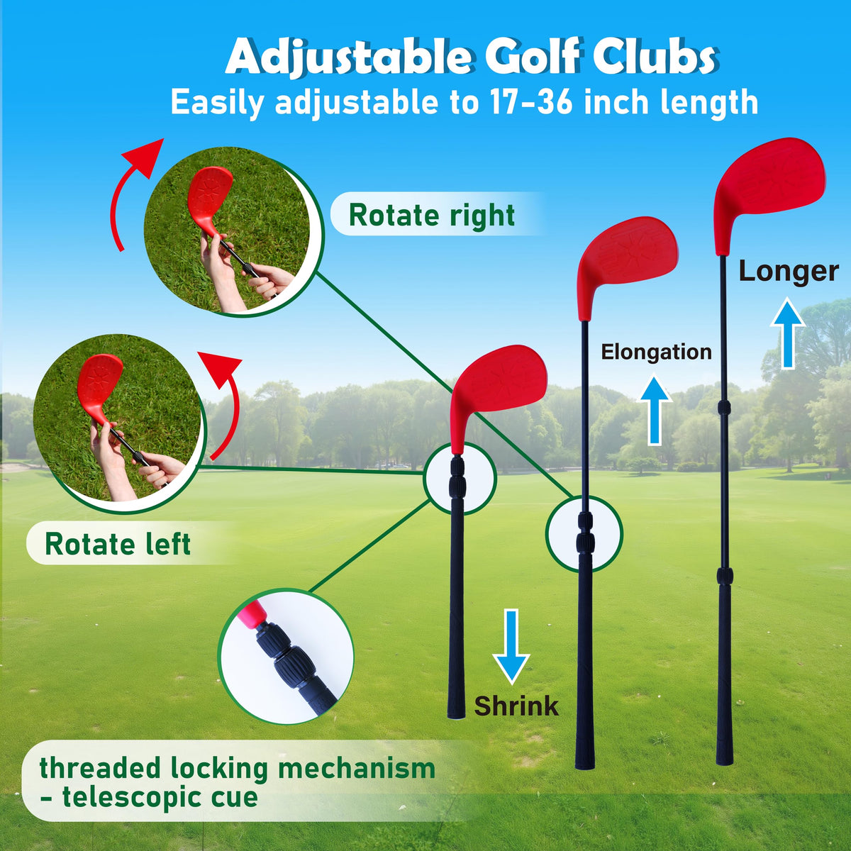 IDEATRY portable-3-minute-setup demonstrates easy take-anywhere golf fun.