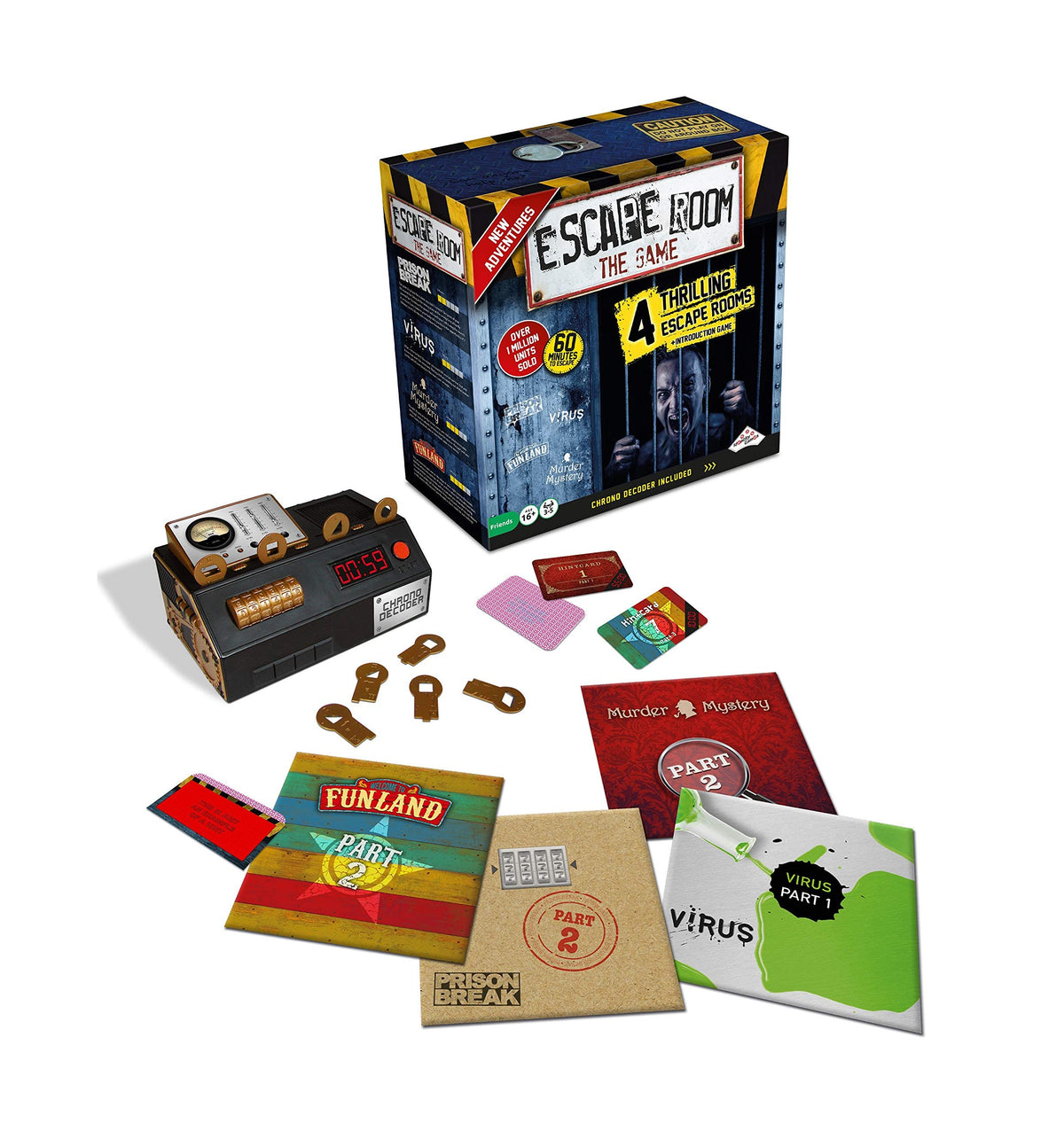 Identity Games Chrono Decoder timer provides precise countdown and clear audio cues.