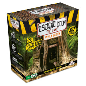 Identity Games Escape Room Chrono Decoder countdown timer for immersive family play