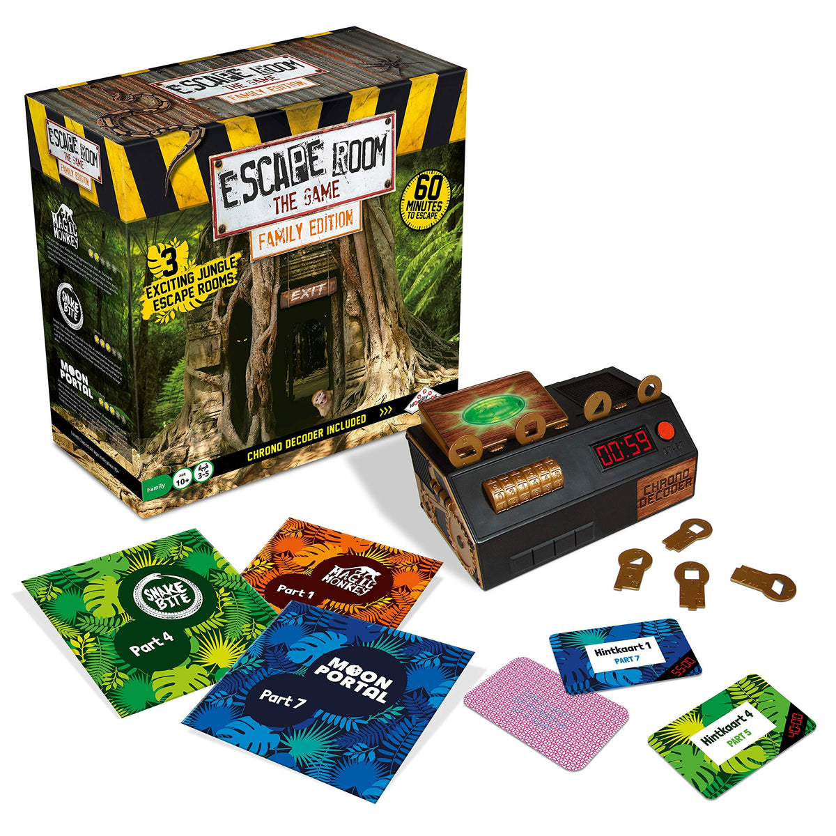 Identity Games Escape Room Hint Decoder guiding teams through clues during group play