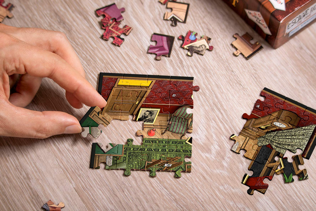 Identity Games mansion map reveals rooms to explore during a cooperative escape.