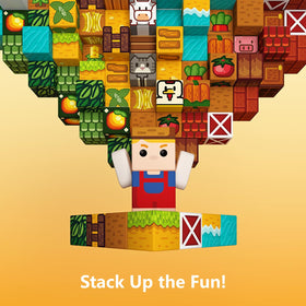 idoot farm-themed blocks with fences promote collaborative building and pretend farming.
