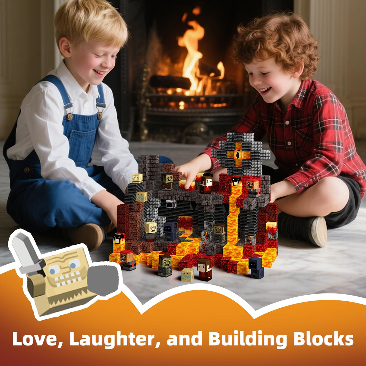 idoot magnetic blocks character blocks play—tiny characters boost storytelling and pretend play
