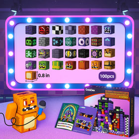 idoot Monster Bear magnetic blocks closeup highlights colorful, durable pieces.