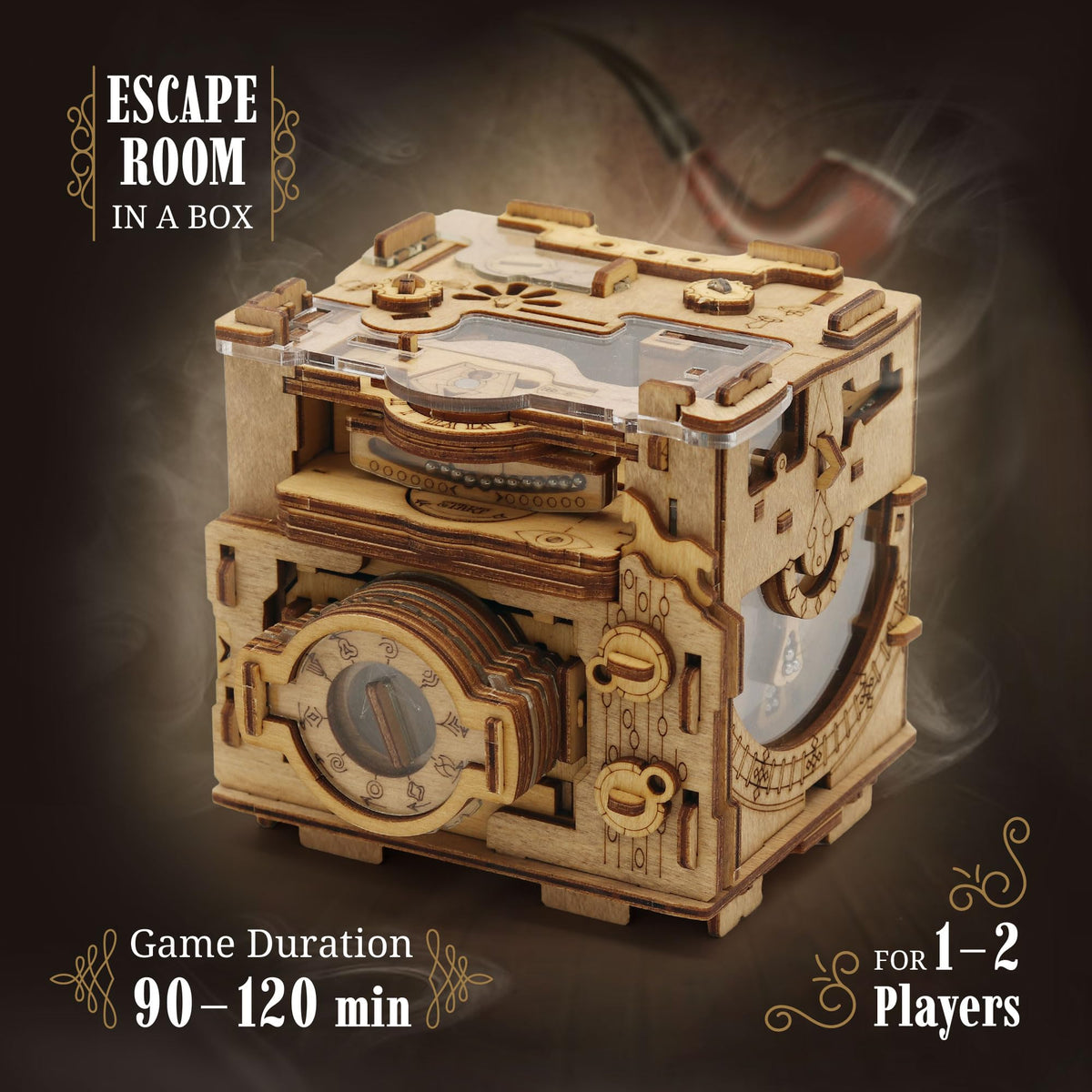 idventure Cluebox PRO maze and locks showcase step-by-step logical challenge
