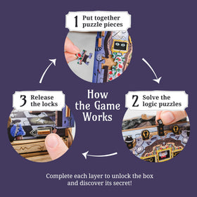 Idventure Cluepuzzle fosters collaborative play for teens and adults.
