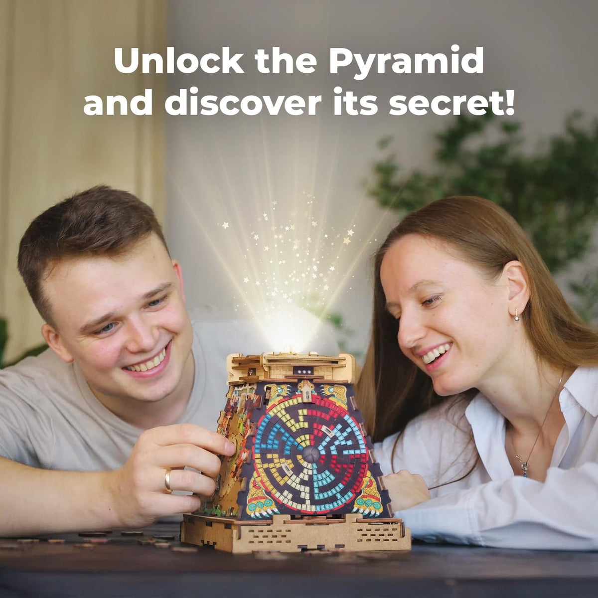 idventure CluePuzzle Pyramid of the Sun Aztec-inspired design sparks imaginative play