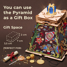 idventure CluePuzzle Pyramid of the Sun gift packaging suits gifting occasions