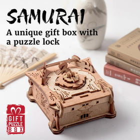 idventure Samurai puzzle box maze inside reveals intricate path for challenge