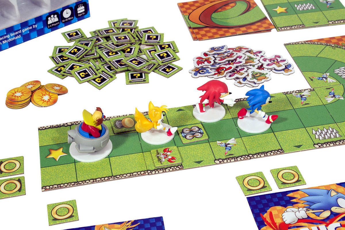 IDW Sonic Crash Course Chaos Emerald tokens for strategic boosts