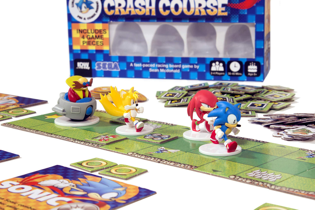 IDW Sonic Crash Course Knuckles miniature ready to power through
