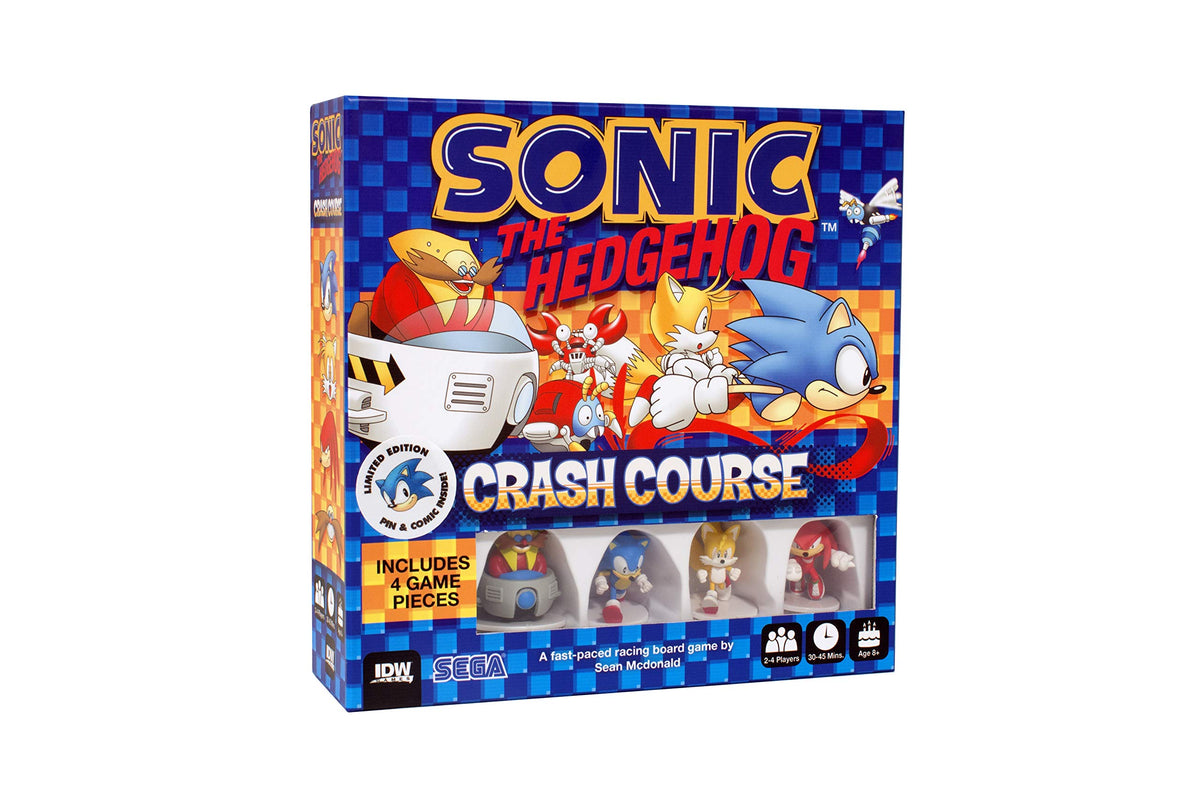 IDW Sonic Crash Course track assembly for quick setup and play