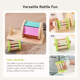 IEATFO tummy time play helps neck and core engagement
