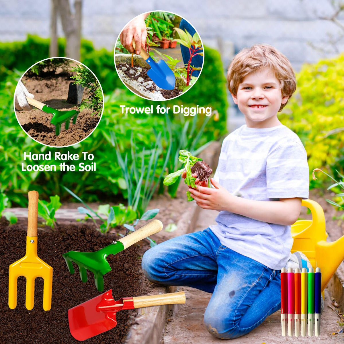 IELEK watering can and spray bottle for gentle care