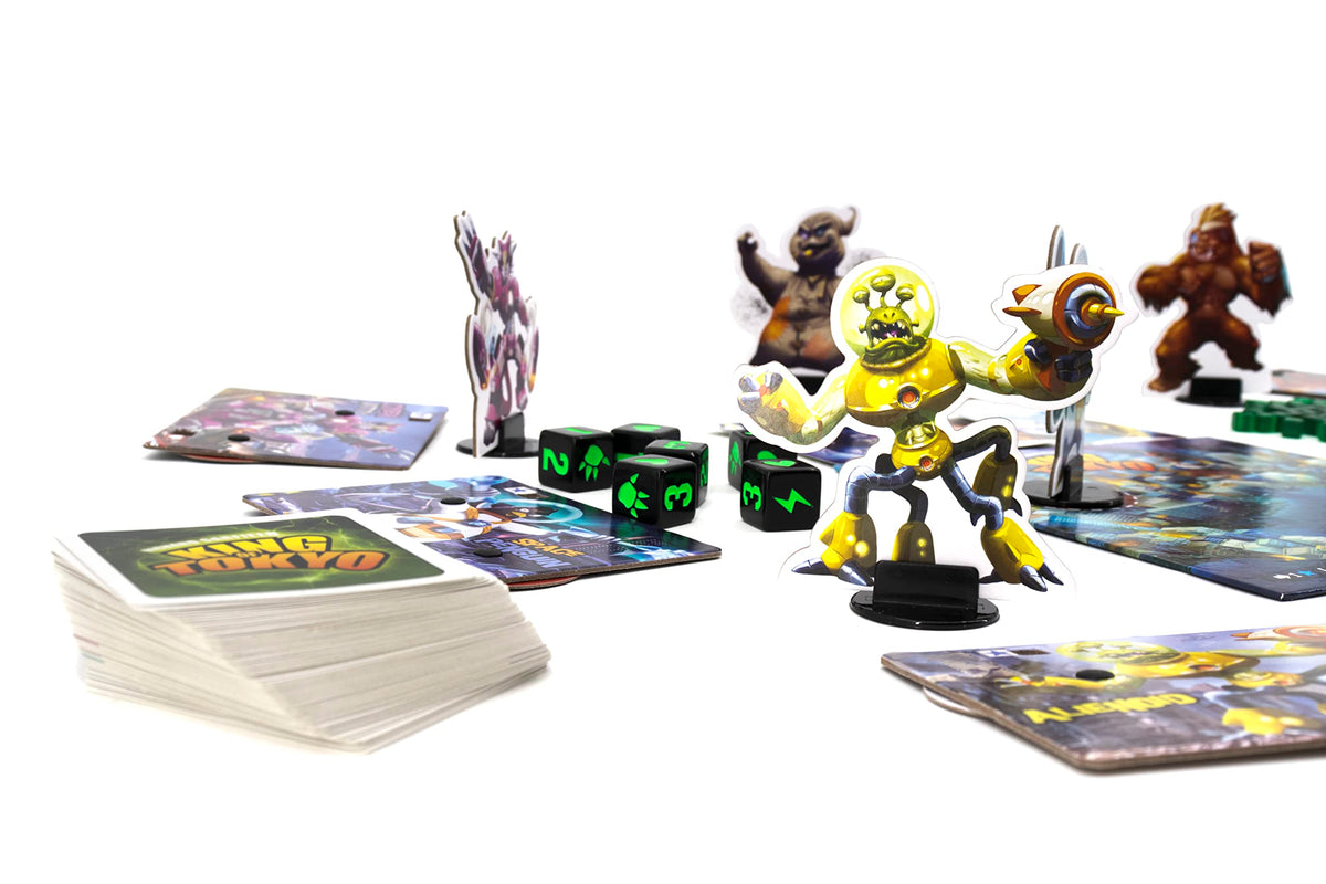 IELLO King of Tokyo new edition monster figures ready for epic battles