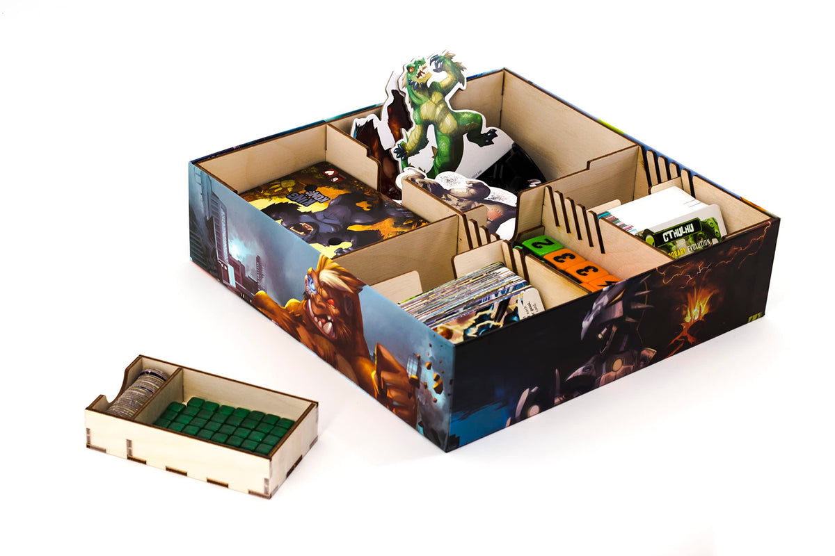 IELLO King of Tokyo new edition space penguin figure as a playful centerpiece