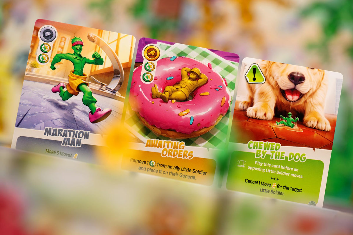 IELLO Little Soldiers Cooperative mode fostering group decision-making.