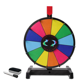 iElyiEsy tabletop prize wheel with 12 slots boosts event engagement at trade shows