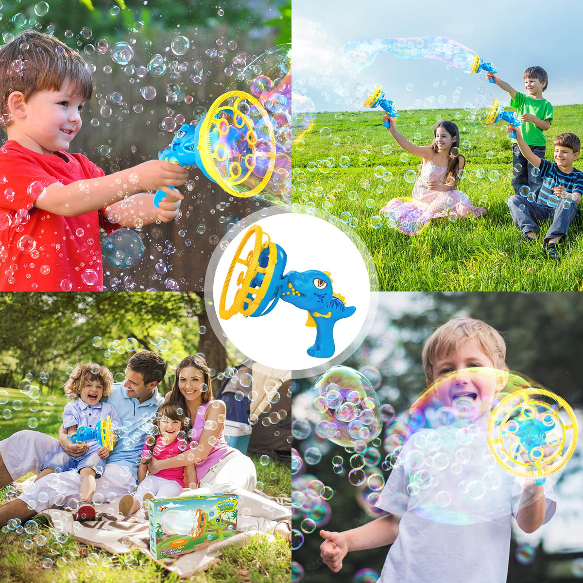 IFLOVE Bubble Gun as party favors shine at kids events.