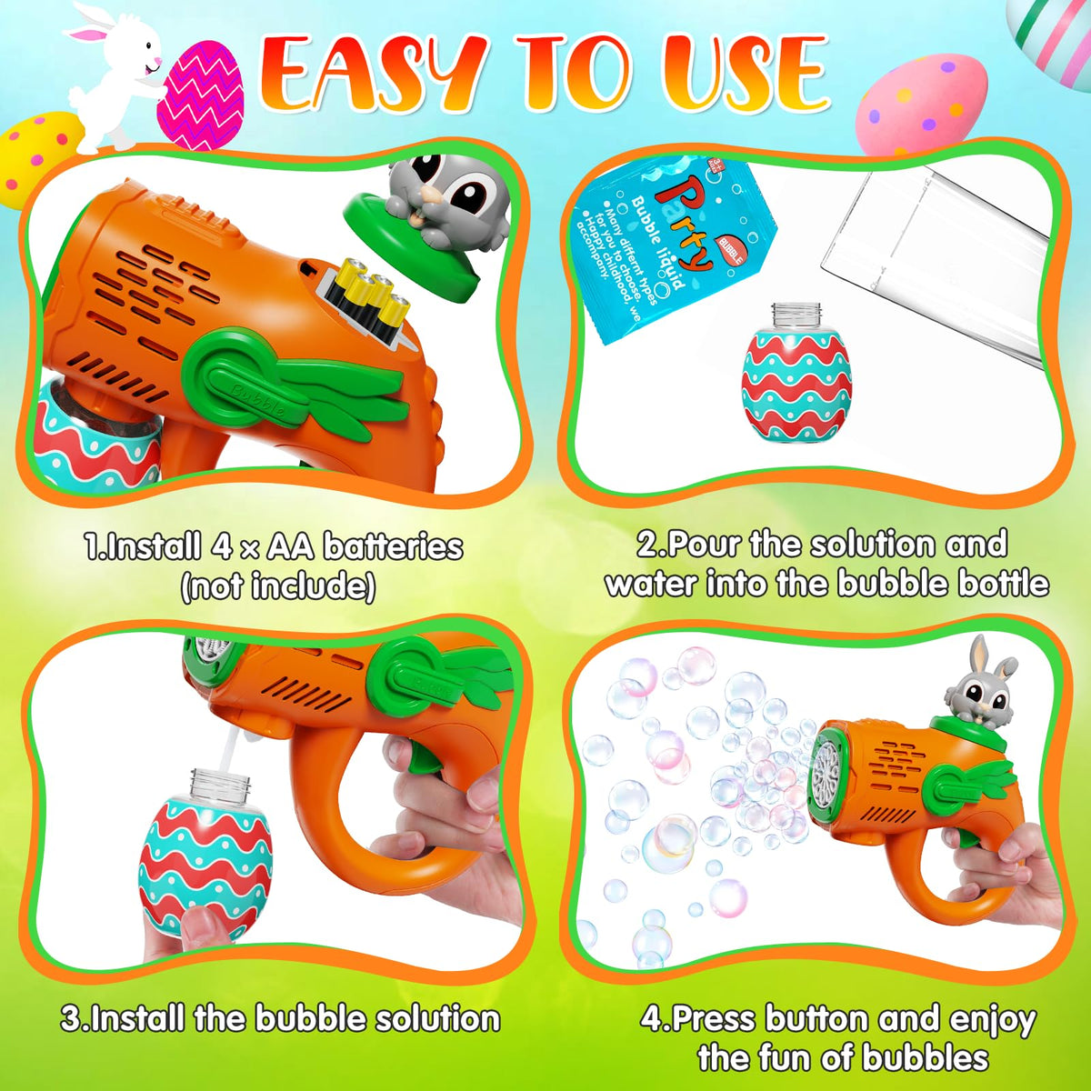 IFLOVE ergonomic ABS handle ensures a comfortable grip for kids.