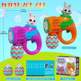 IFLOVE leak-proof silicone seal prevents spills during bubble fun.