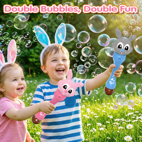 IFLOVE bubble solution reservoir with quick-refill feature
