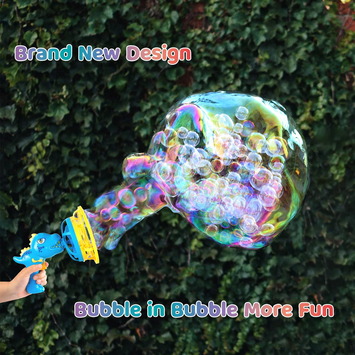 IFLOVE Bubble Wand in dish setup demonstrates easy use.