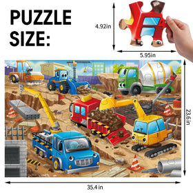 IFLOVE durable puzzle pieces withstand frequent play and easy cleaning for everyday use