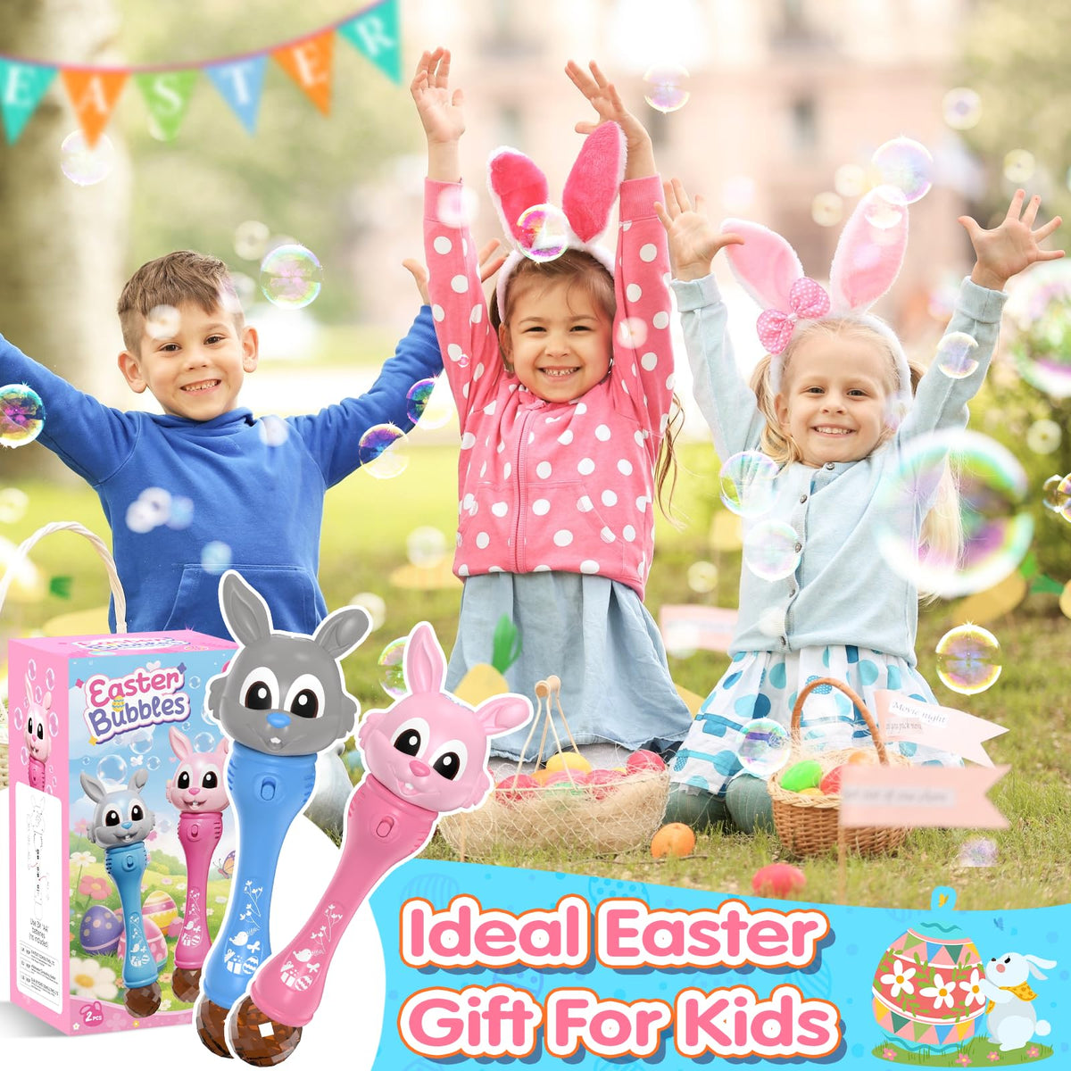 IFLOVE Easter-friendly bubble toy for family picnics and celebrations
